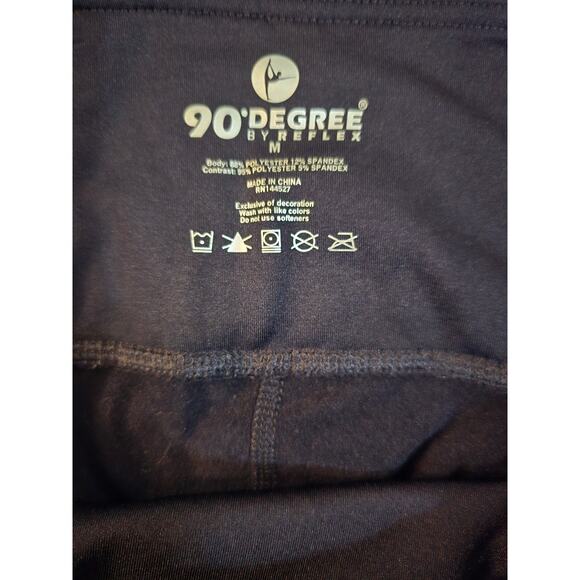 90 Degree By Reflex Black Track Pants - Picture 2 of 3